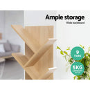 Artiss Tree Bookshelf 9 Tiers - ECHO Oak-6