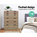 Artiss 6 Chest of Drawers - MYLA Oak-8