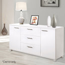 Artiss Buffet Sideboard High Gloss - White-10