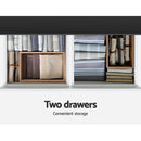 Artiss Shoe Rack Cabinet 30 Pairs White Eve-7