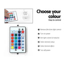 Artiss Entertainment Unit TV Cabinet LED 145cm White Angus-8