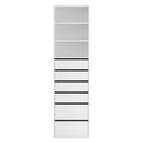 Artiss 6 Chest of Drawers Tallboy Cabinet White-4