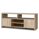 Artiss TV Cabinet Entertainment Unit 140cm Oak Ken-3