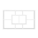 Artiss Floating Wall Shelves Bookshelf White-3