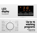 Devanti 8kg Front Load Washing Machine Quick Wash 24h Delay Start Automatic-4