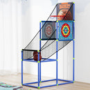 Arcade Basketball Games Electronic Scorer Basketball Hoop Shot Kid Indoor Toy-7