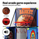 Arcade Basketball Games Electronic Scorer Basketball Hoop Shot Kid Indoor Toy-5