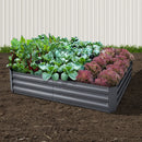 Green Fingers Garden Bed 150x90cm Planter Box Raised Container Galvanised Steel-8