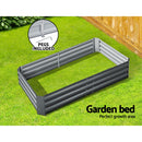Green Fingers Garden Bed 150x90cm Planter Box Raised Container Galvanised Steel-4