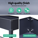 Green Fingers Garden Bed Elevated 100X40X80cm Planter Box Raised Container Herb-5