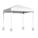 Instahut Gazebo 2x2m Outdoor Patio Garden Marquee Shade w/ Base Pods White-1