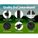 Instahut Gazebo Pop Up Marquee 3x3 Folding 500D Wedding Tent Base Pod Black-6