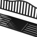 Gardeon Outdoor Garden Bench Seat Loveseat Steel Foldable Table Patio Furniture Black-5