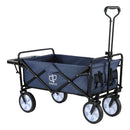 Gardeon Garden Cart with Cup Holders Blue-5