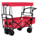 Gardeon Garden Cart with Removable Canopy Red-4