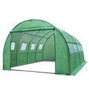 Green Fingers Greenhouse 4x3x2M Walk in Green House Tunnel Plant Garden Shed Dome-1
