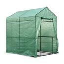 Green Fingers Greenhouse 1.2x1.9x1.9M Walk in Green House Tunnel Plant Garden Shed 4 Shelves-1