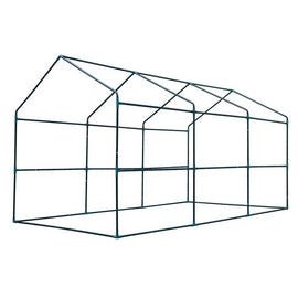Green Fingers Greenhouse 3.5x2x2M Walk in Green House Tunnel Plant Garden Shed - 0