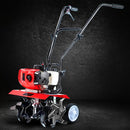 Giantz 65CC Tiller Rototiller Garden Cultivator 6 Blades Soil Power Rotary Hoe-7