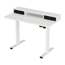 Artiss Electric Standing Desk with Storage Shelf Drawer Office Table 120CM-1
