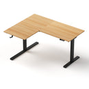 Artiss L-Shape Electric Standing Desk Sit Stand Up Height Adjustable Motorised-1