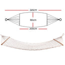 Gardeon Hammock Bed Outdoor Chair Camping Hammocks Hanging Mesh-2