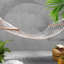 Gardeon Hammock Bed Outdoor Chair Camping Hammocks Hanging Mesh-8