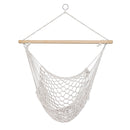 Gardeon Hammock Chair Outdoor Hanging Camping Mesh Indoor Cream-1