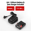 Giantz Cordless Pole Hedge Trimmer Garden Pruner Electric Cutter-6