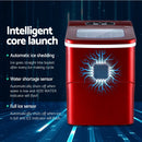 Devanti 12kg Ice Maker Machine Red-6