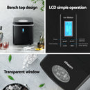 DEVANTI 3.2L Portable Ice Cube Maker Machine Benchtop Counter Black-5