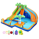 AirMyFun Kids Inflatable Pool Water Double Slide Park Jumping Castle 465X430CM-1