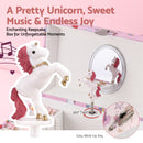 Keezi Kids Jewellery Box Organiser for Girls Kids Music Box with Mirror-6