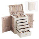 Embellir Jewellery Box 6 Layer Organiser Large Display Case Storage-1