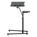 Artiss Laptop Desk Computer Table Height Adjustable Tiltable Mouse Board Black-3