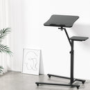 Artiss Laptop Desk Computer Table Height Adjustable Tiltable Mouse Board Black-7