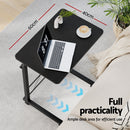 Artiss Laptop Desk Table Adjustable 60CM Black-5