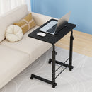 Artiss Laptop Desk Table Adjustable 60CM Black-8