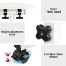 Artiss Laptop Desk Table Adjustable 80CM White-6