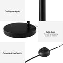Artiss Floor Lamp Light Stand Modern Home Living Room Office Reading Glass Shade Black-6