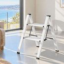 Giantz 2 Step Ladder Multi-Purpose Folding Aluminium Light Weight Platform-1