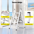 Giantz 3 Step Ladder Multi-Purpose Folding Aluminium Light Weight Platform-5