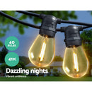 41m LED Festoon String Lights Christmas Decorations Wedding Party Outdoor Garden-3
