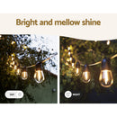 55m Festoon Lights Christmas Fairy String Lights Outdoor Party Garden Decor-6