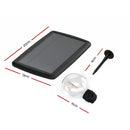 17m Solar Festoon Lights Outdoor LED String Light Wedding Christmas Party-2