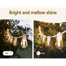 14M LED Festoon Light Outdoor String Light Christmas Wedding Party Decorations-6