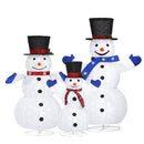 3 PCS Christmas Lights 330 LED Fairy Light Snowman Decorations Jingle Jollys-3