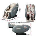Livemor Massage Chair Electric Recliner Shiatsu Zero Gravity Head Massager-2