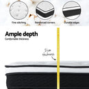 Giselle Bedding 21cm Mattress Euro Top King Single-4