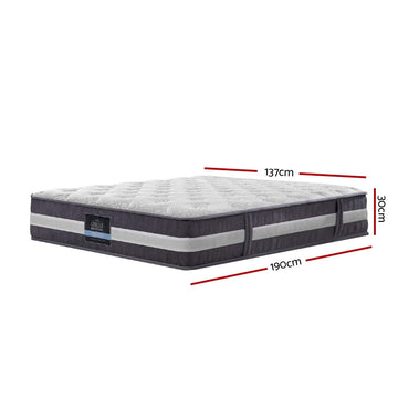 Giselle Bedding 30cm Mattress Pocket Spring Double - 0